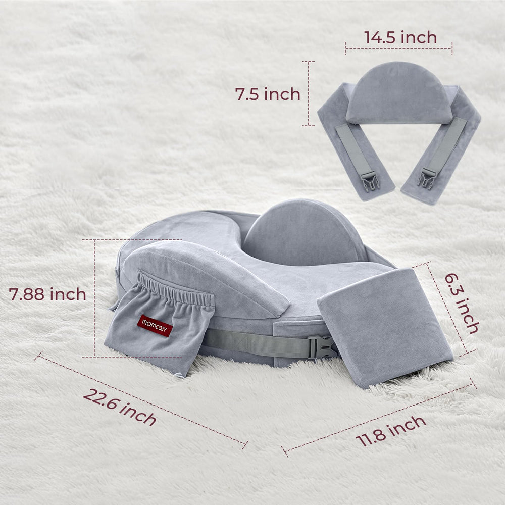 Momcozy CozyPro nursery essential for new parents during daily feeds.