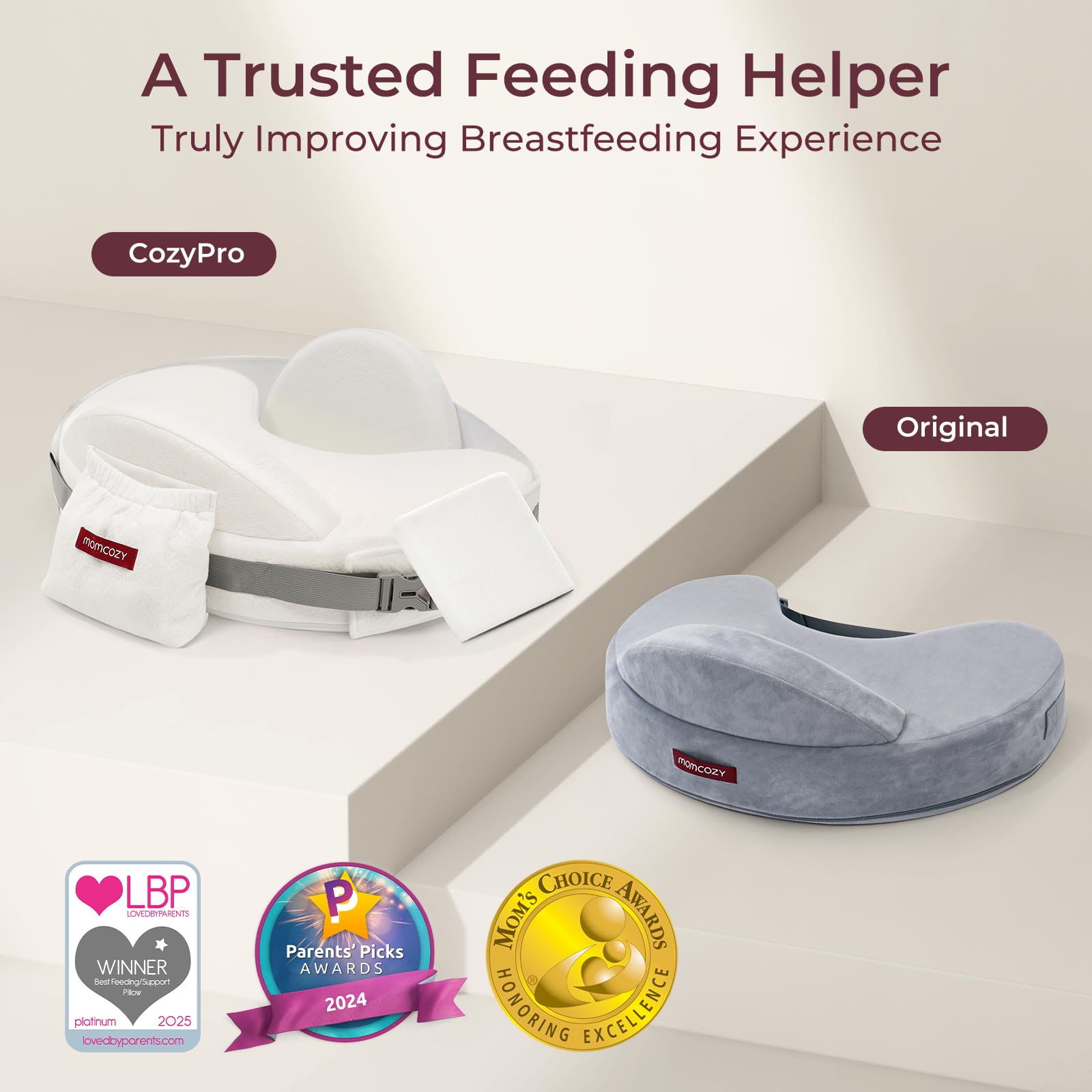 Momcozy CozyPro nursing pillow dustproof-liner helps keep the core clean