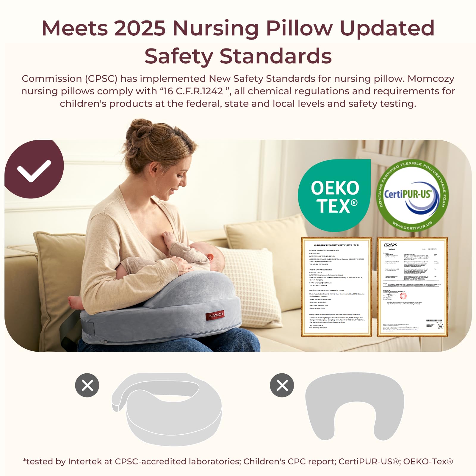 Momcozy CozyPro tri-point stability improves latch-friendly angles.