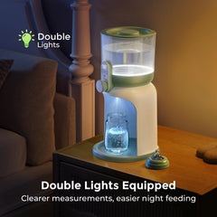 Momcozy water flow knob enables precise formula mixing with leak-proof design.