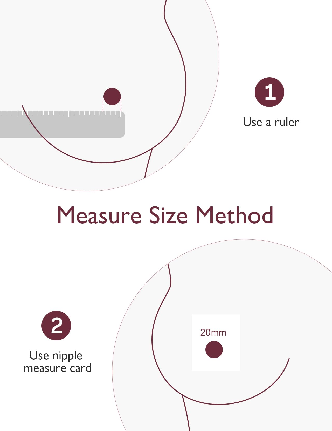 Momcozy flange insert cleaning process emphasizes easy sanitization after each use.