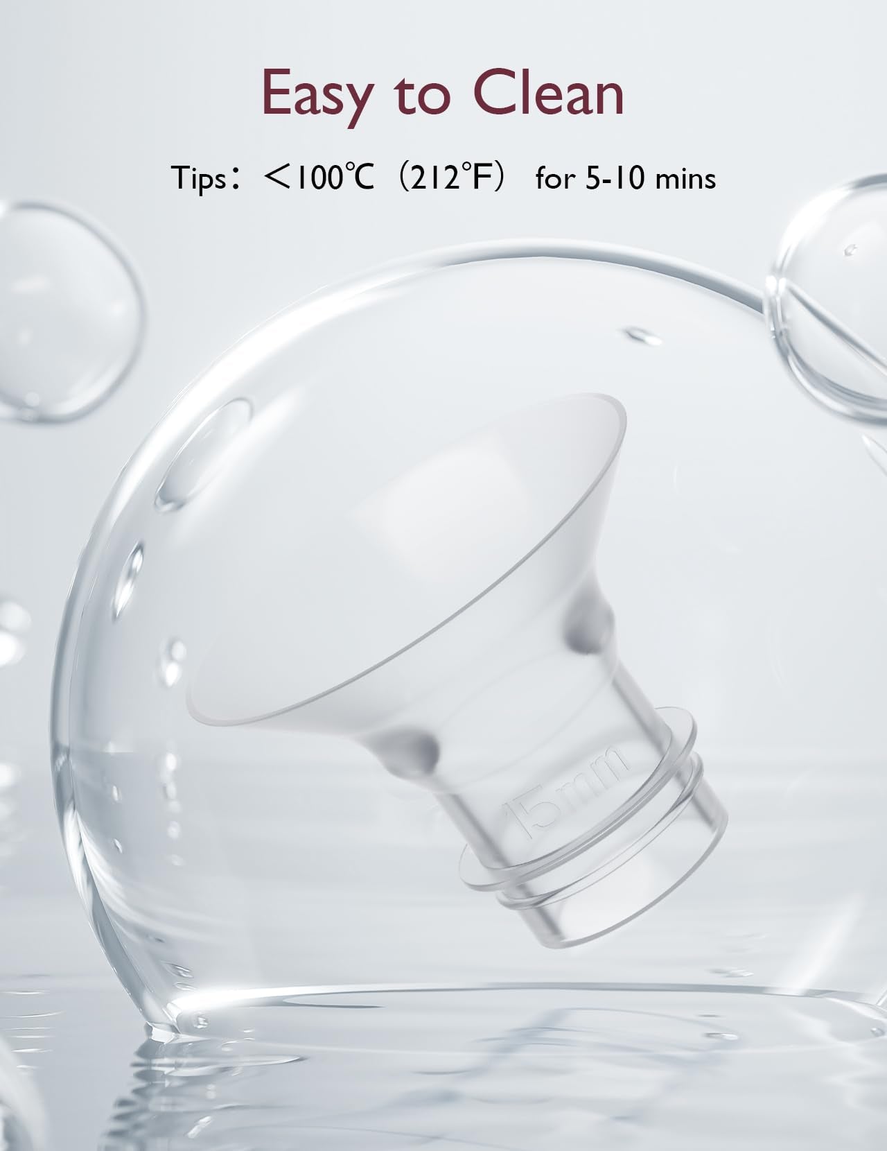 Momcozy 15mm insert size aids comfortable pumping sessions