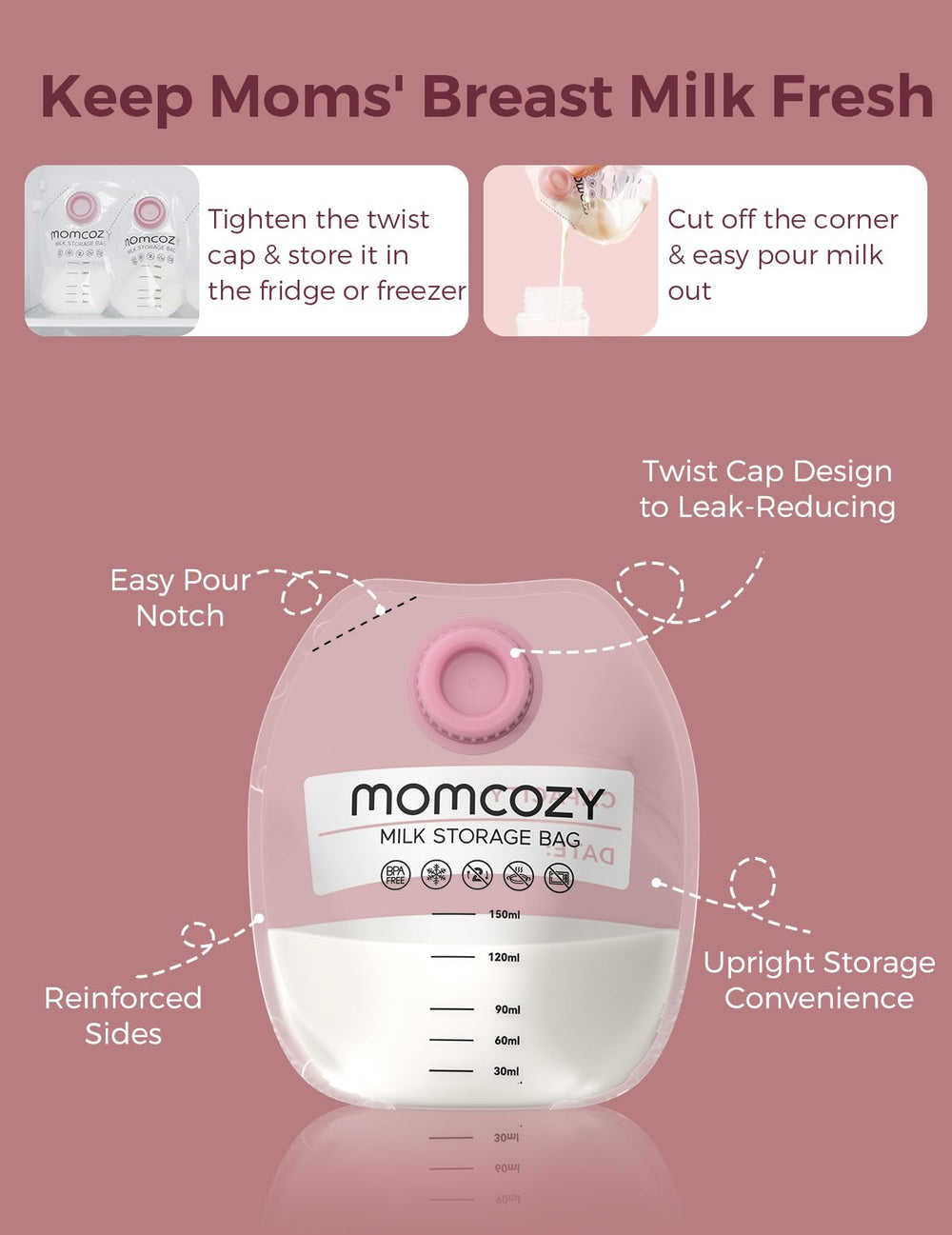 Momcozy flange inserts 17 19 21 mm provide versatile fit for many brands