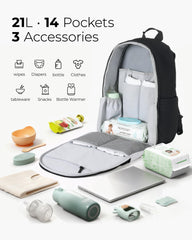 Momcozy GoEase structured design maintains shape while packed