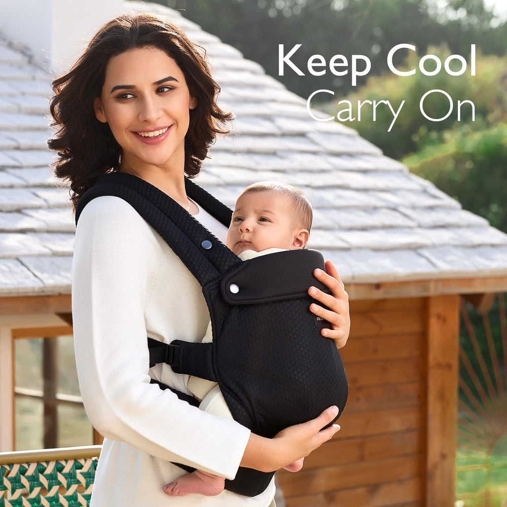 Momcozy hands-free design allows multitasking while securely holding your baby.