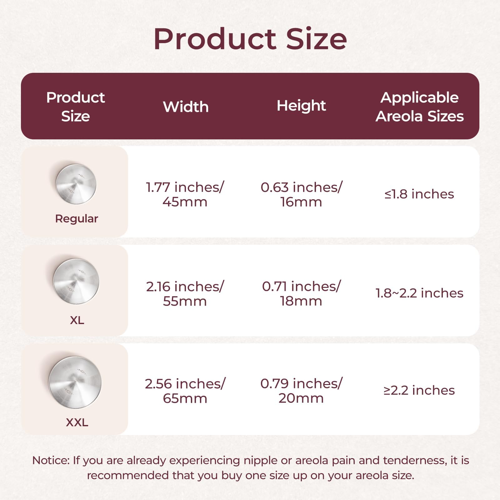 Momcozy hypoallergenic 999 silver shield is nickel-free and skin-friendly for sensitive skin.