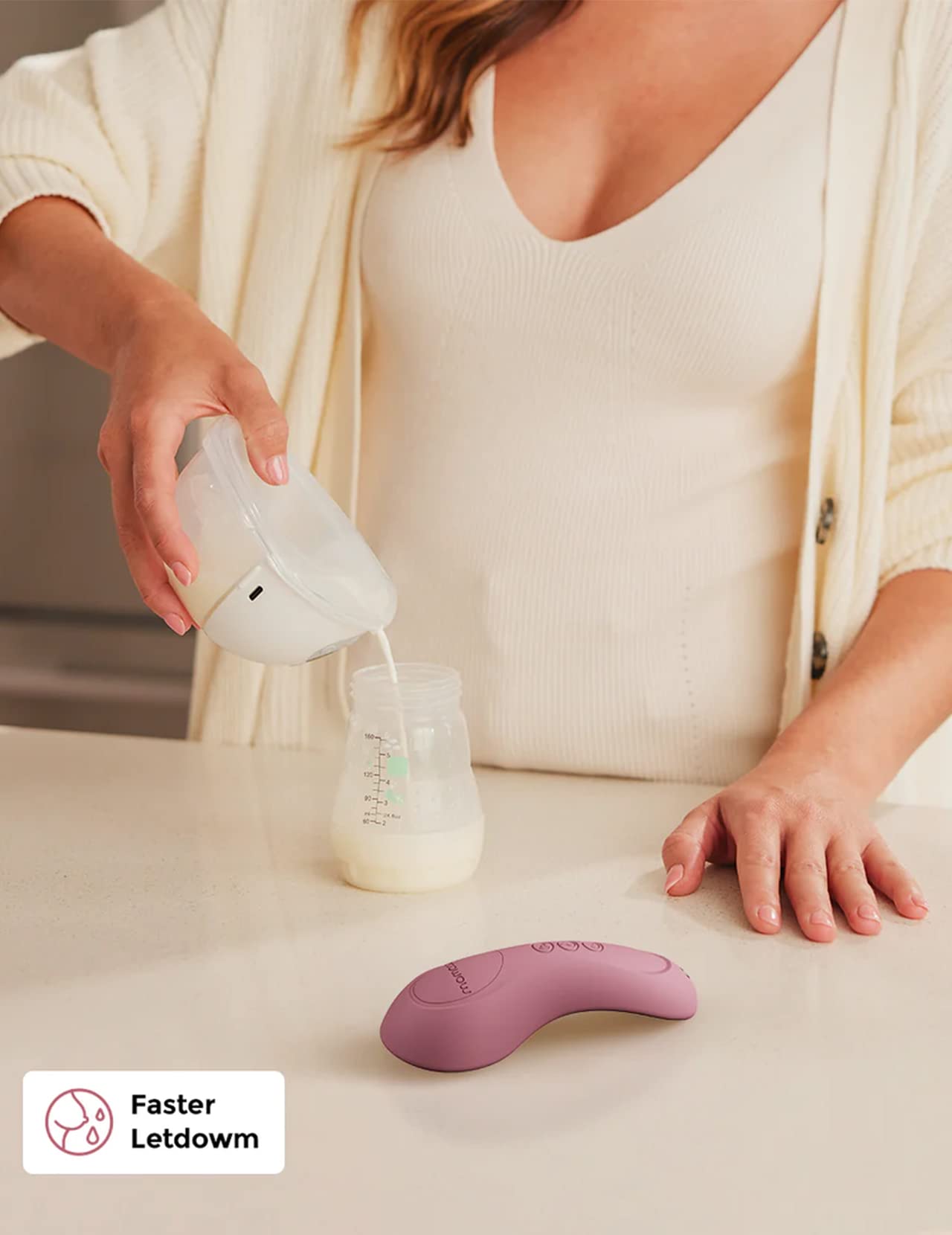 Momcozy silicone material is BPA-free and skin-friendly
