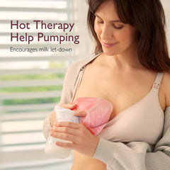 Momcozy Larger Breast Therapy Packs provide 360-degree coverage inside a nursing bra