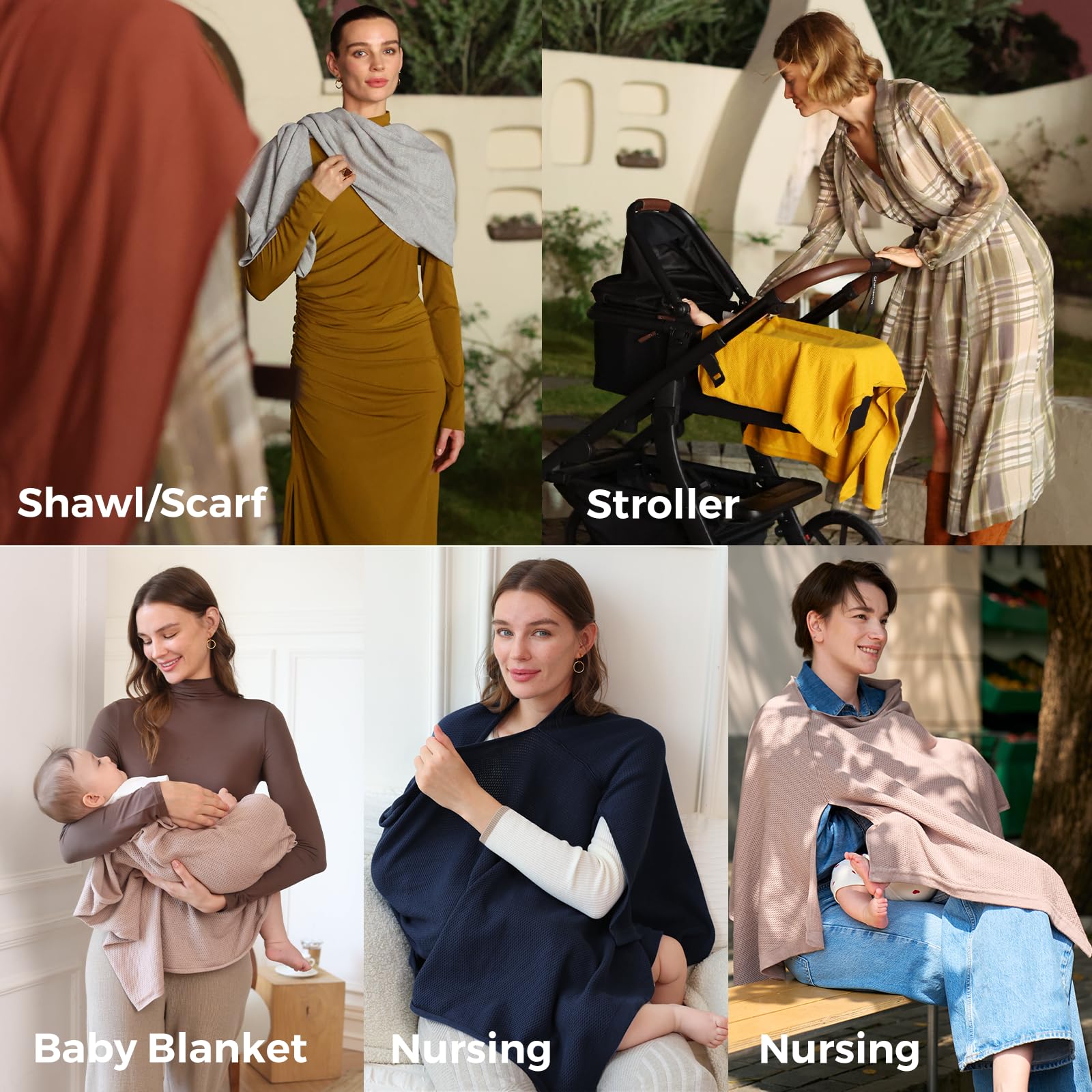 Momcozy Laundry Bag Included keeps covers clean between uses.