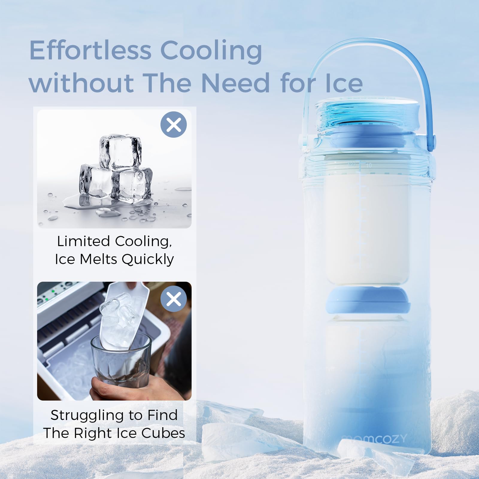 Momcozy lower bottle offers stronger cooling performance.