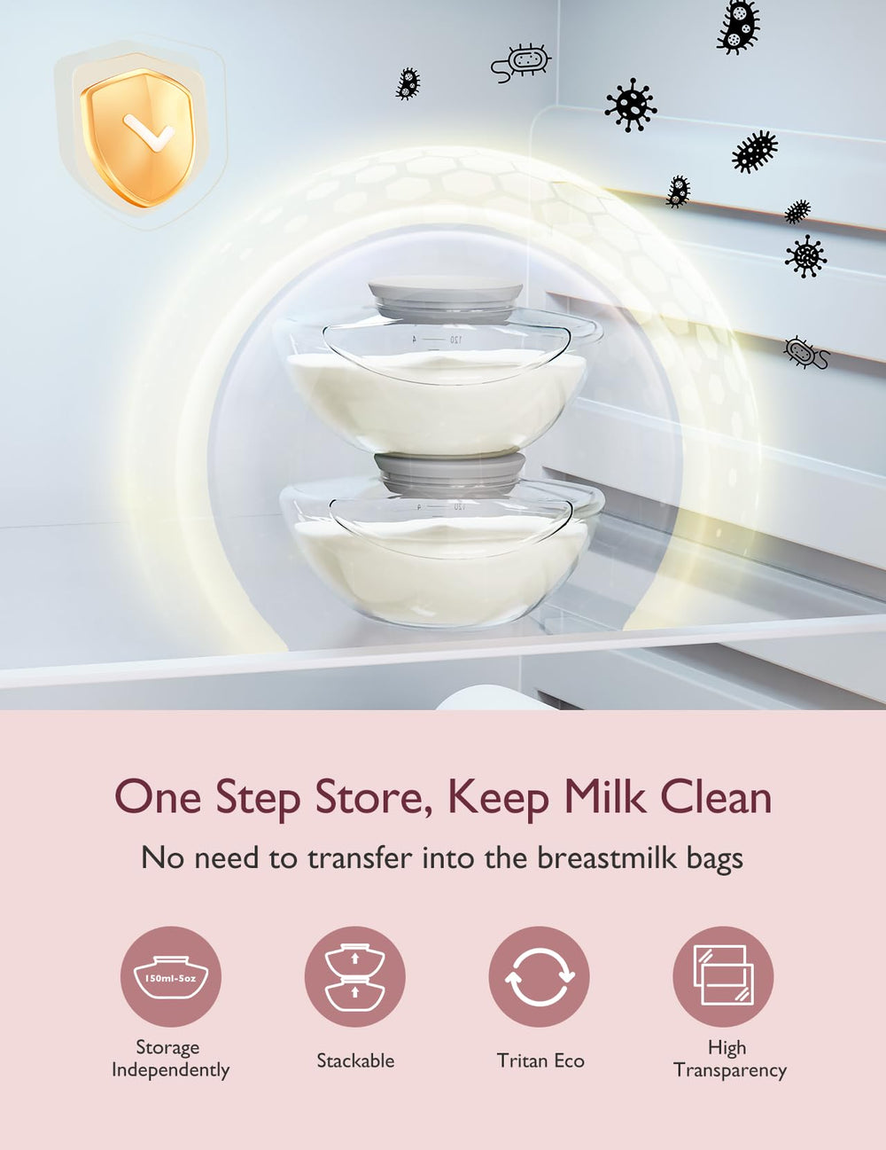 Momcozy M9 Milk Relief and Milk Boost modes support flexible pumping routines.