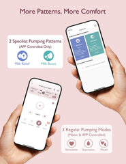Momcozy M9 personalized modes tailor pumping sessions for comfort and efficiency.