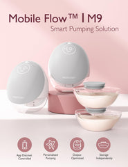 Momcozy M9 ultra-quiet motor delivers strong suction with minimal noise.