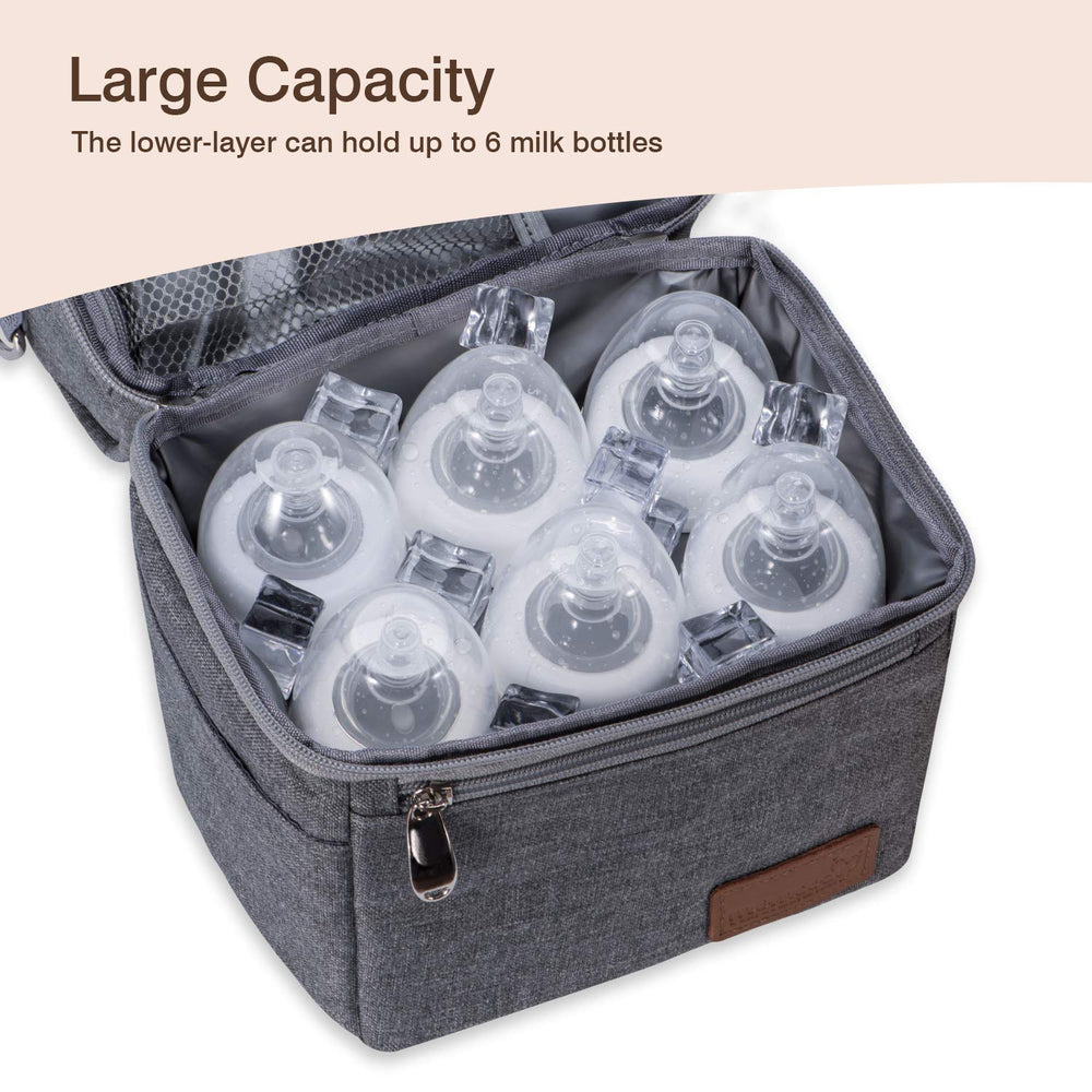 Momcozy multi-use wine carrier mode ready for outings and picnics