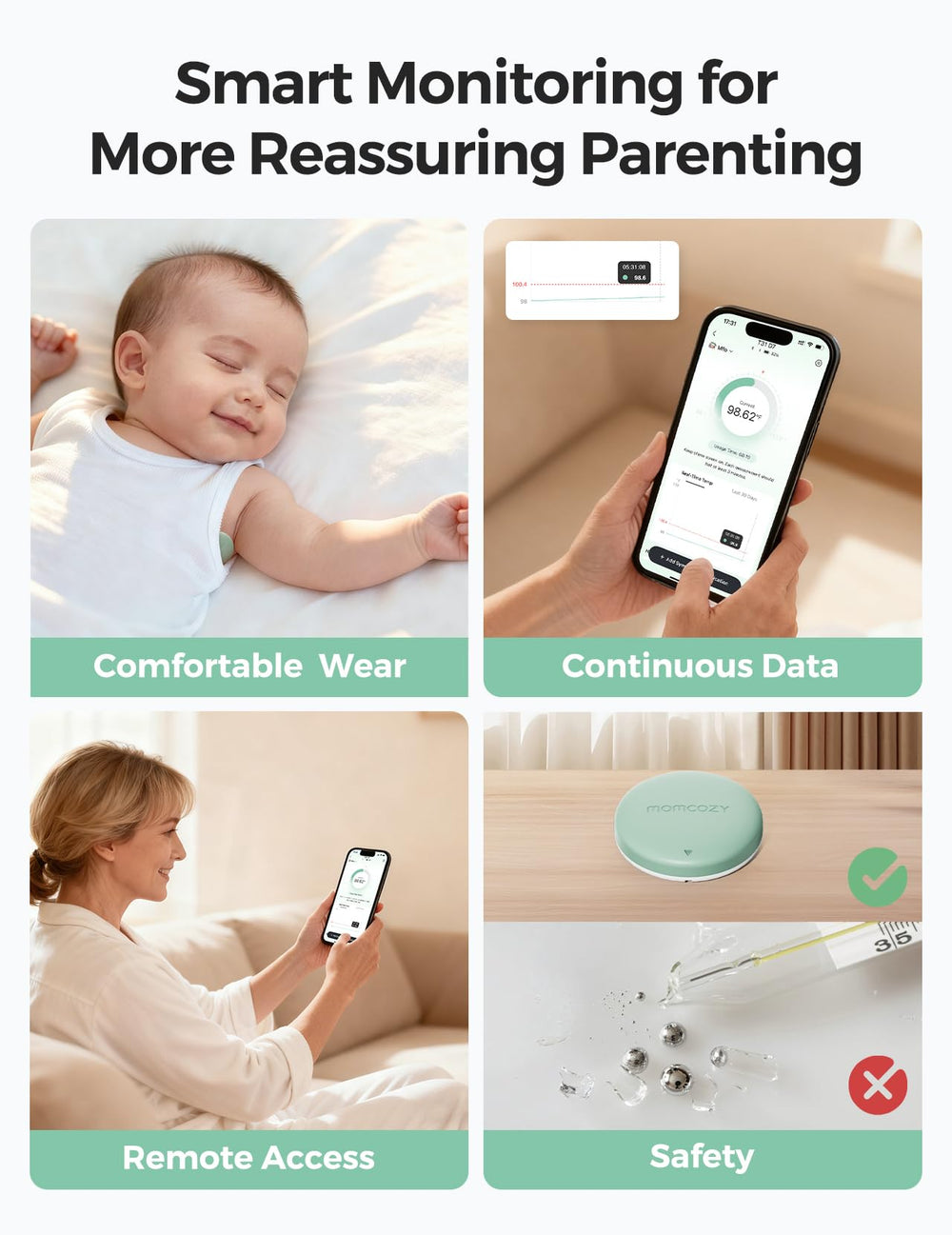 Momcozy multi-user management tracks multiple children with one device