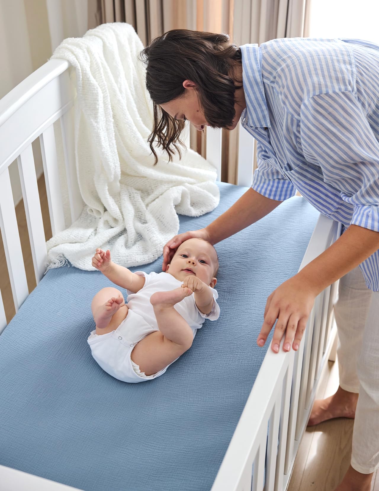 Momcozy color options suit nursery decor beautifully