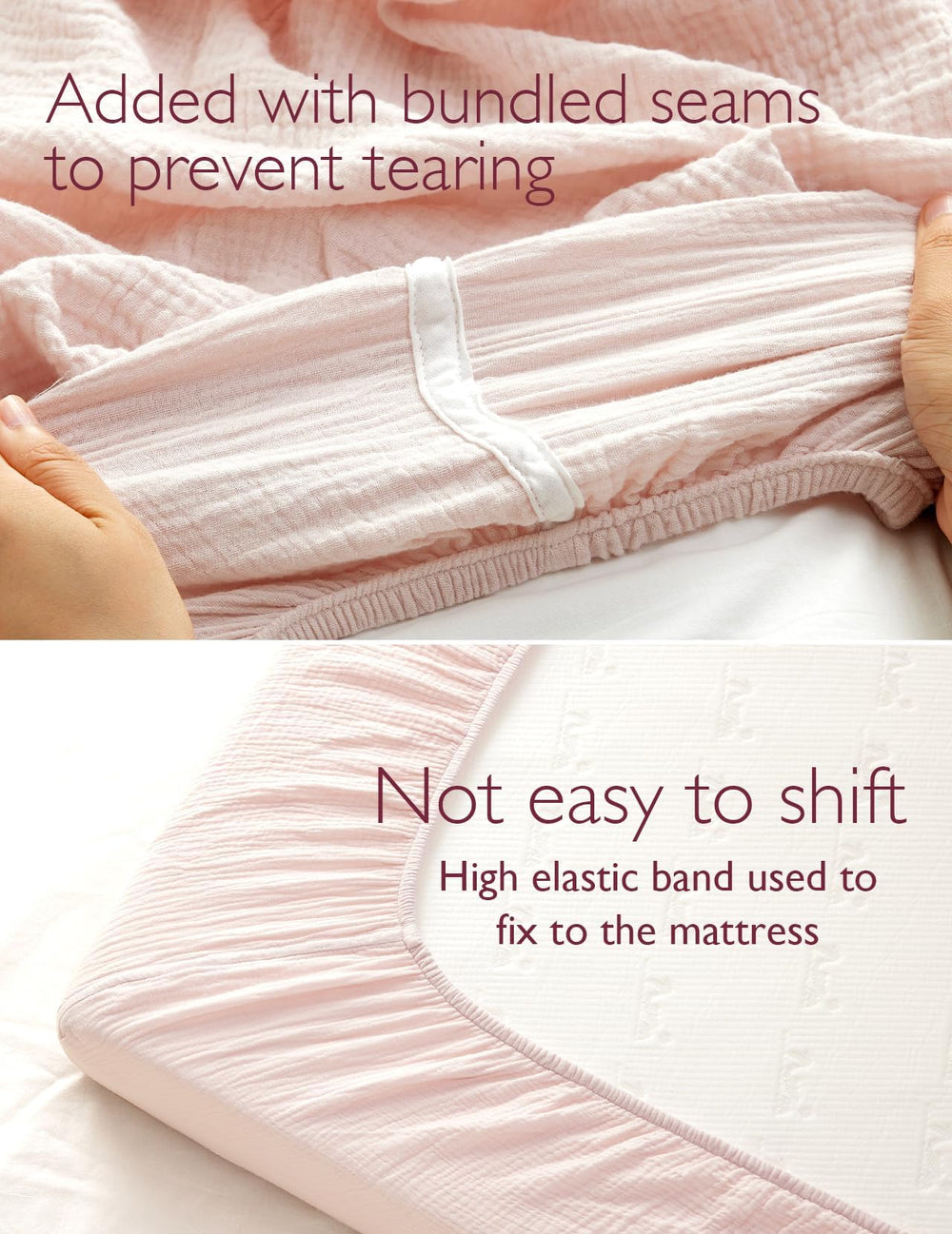 Momcozy 100% cotton softness showcased for baby skin