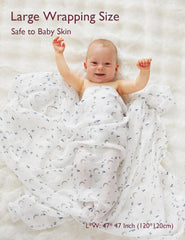Momcozy muslin swaddle baby-sleep breathable-fabric promotes comfortable rest