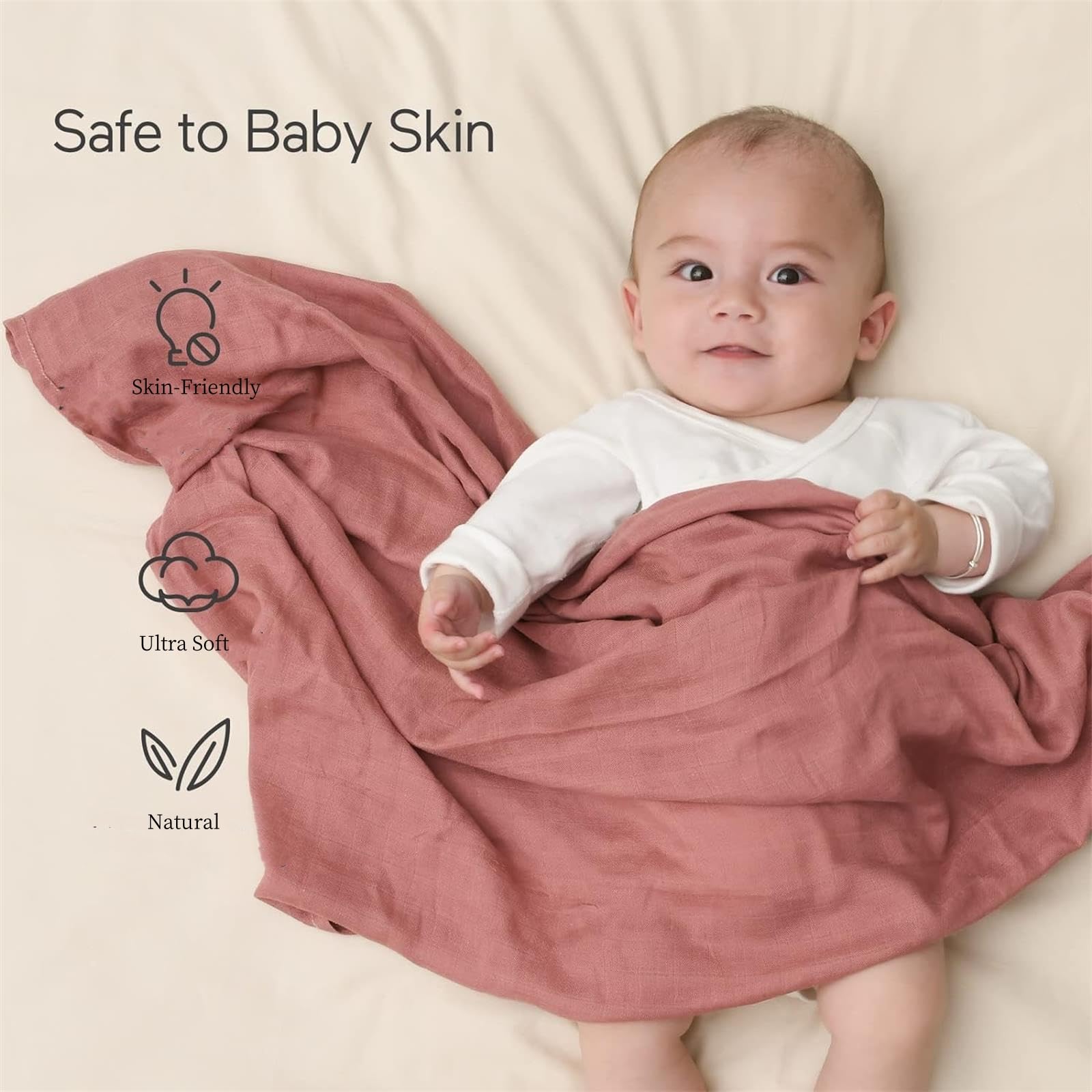 Pack of Momcozy blankets ready for stroller or diaper bag.