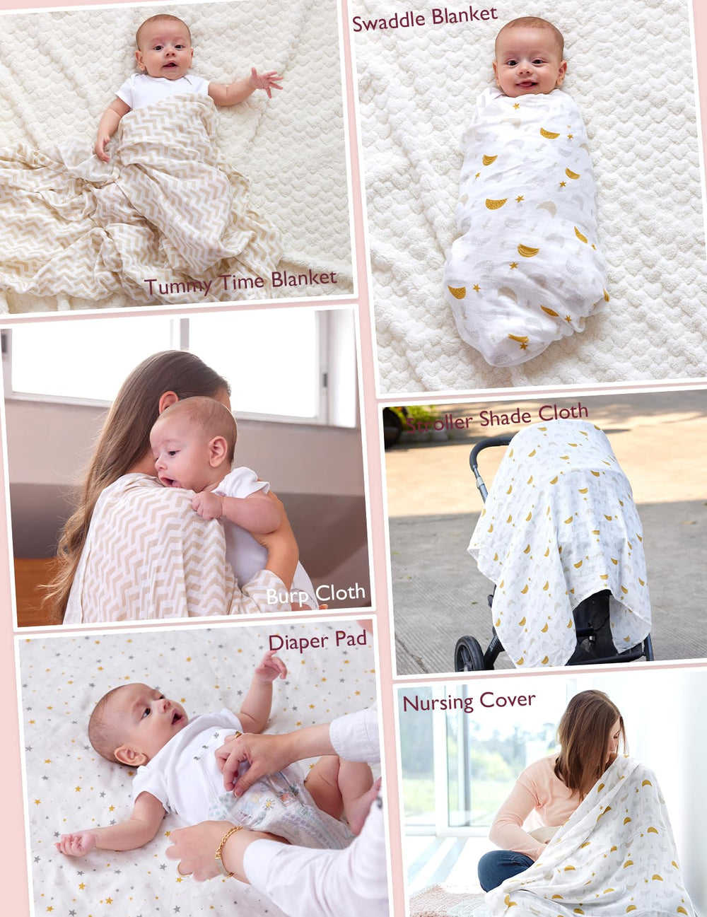 Momcozy blanket doubles as stroller shade or travel blanket.