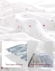 Momcozy muslin swaddle blanket unisex colors suitable for any nursery decor