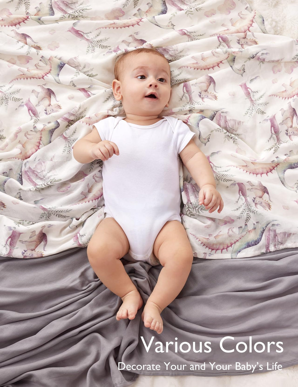 Momcozy muslin swaddle color-choices offer versatile looks for nurseries.