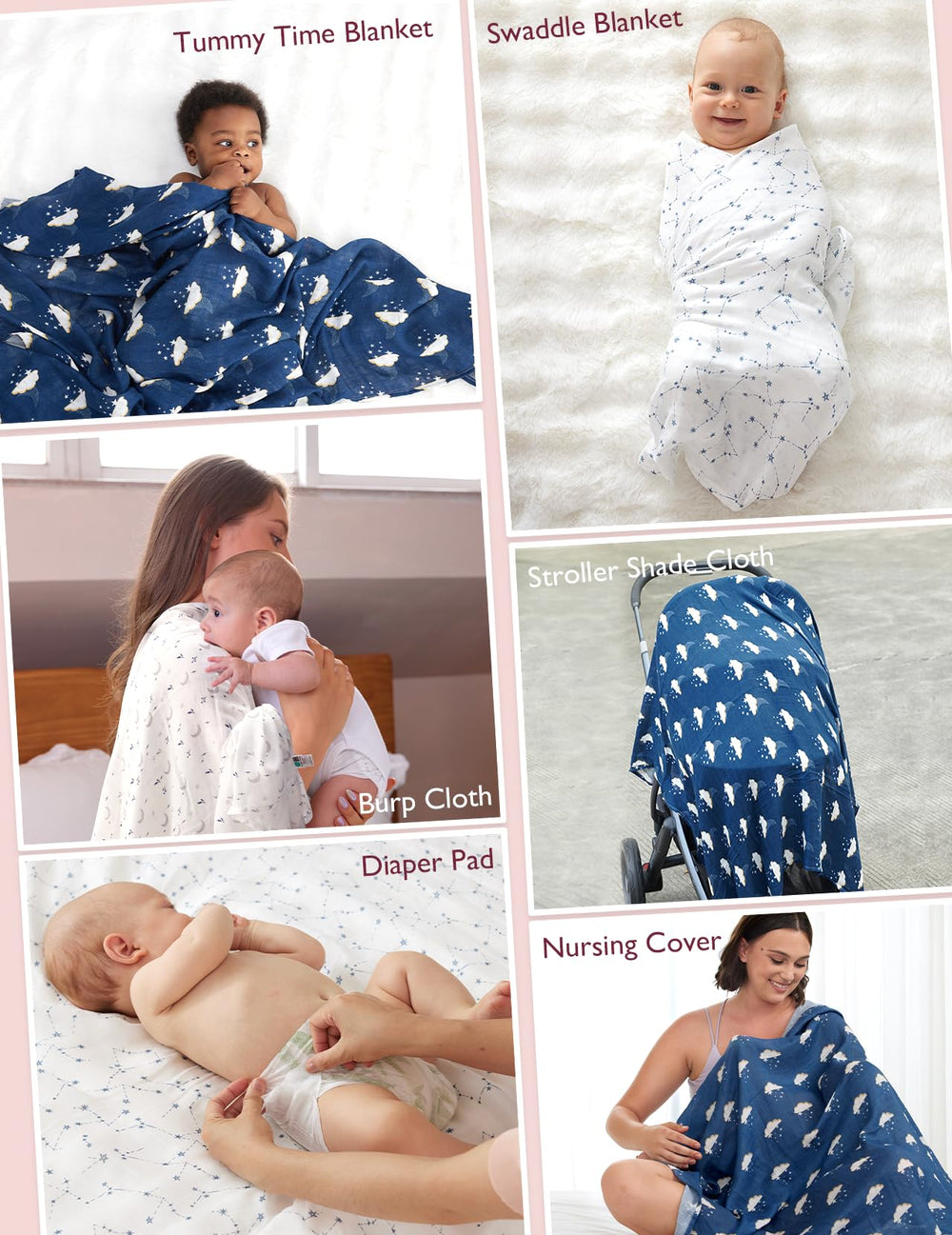 Momcozy muslin swaddle nursery-decor complements baby room aesthetics