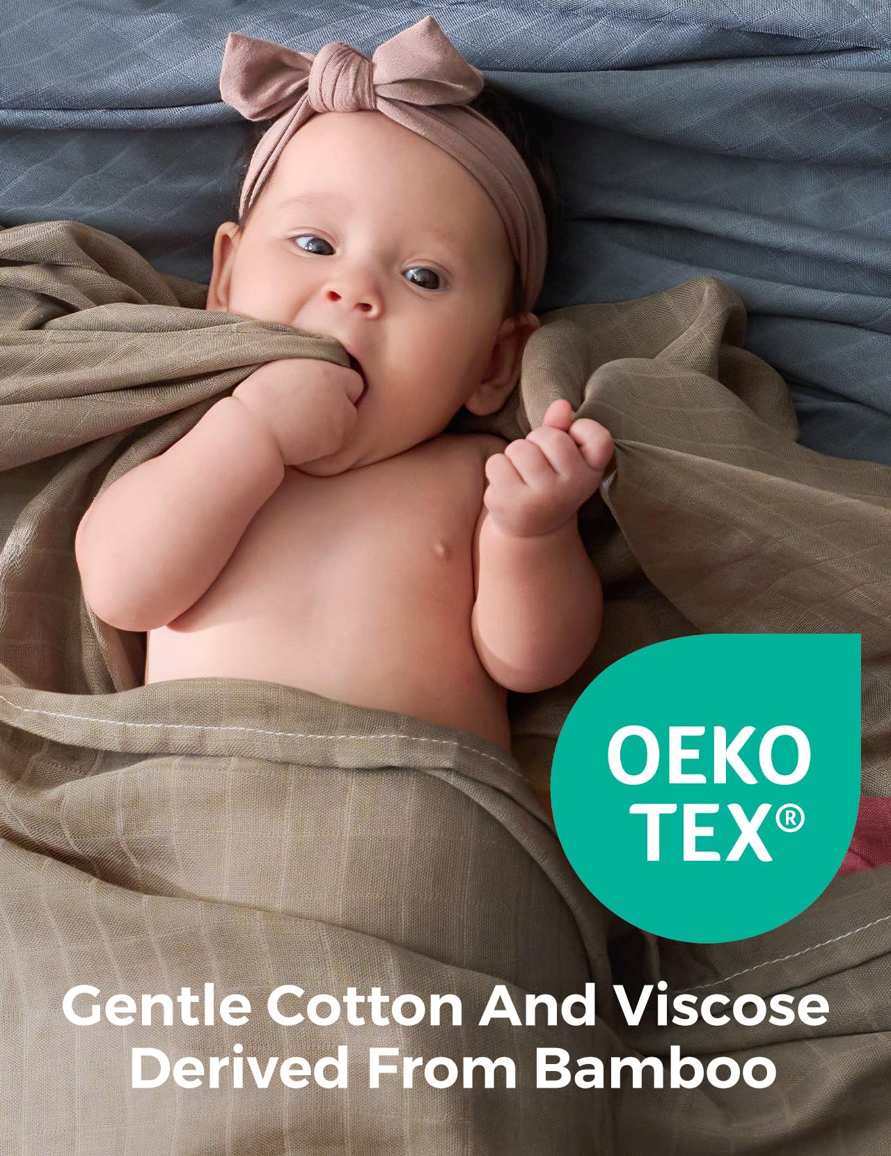 Momcozy muslin swaddle blanket receiving-blanket-use serves as cozy newborn moments