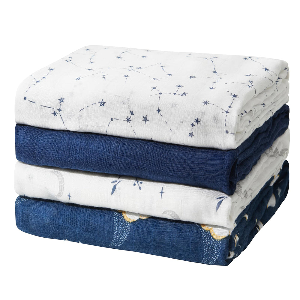 Momcozy muslin swaddle ultra-soft texture supports newborn comfort