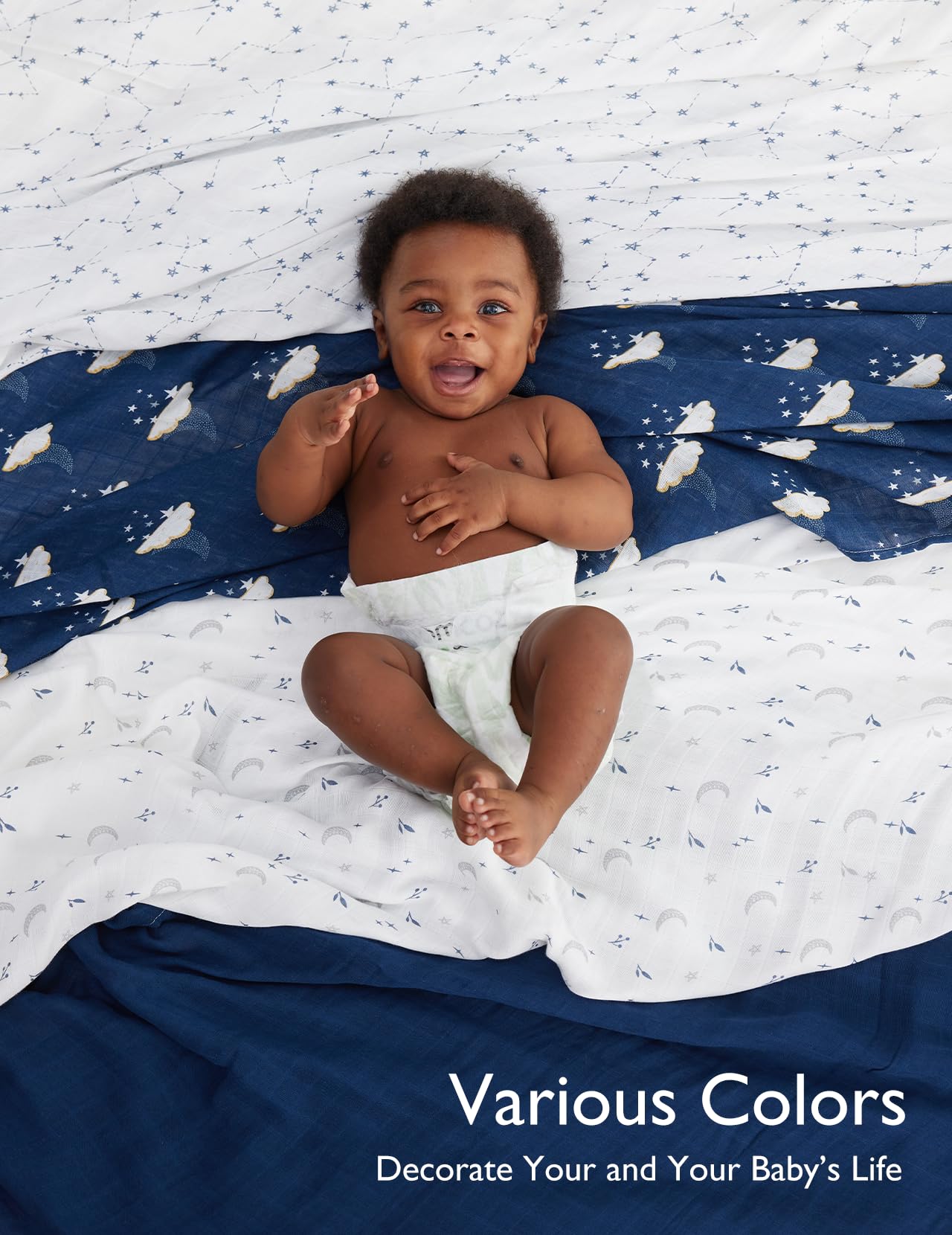 Momcozy muslin swaddle warmth-versatile for year-round comfort