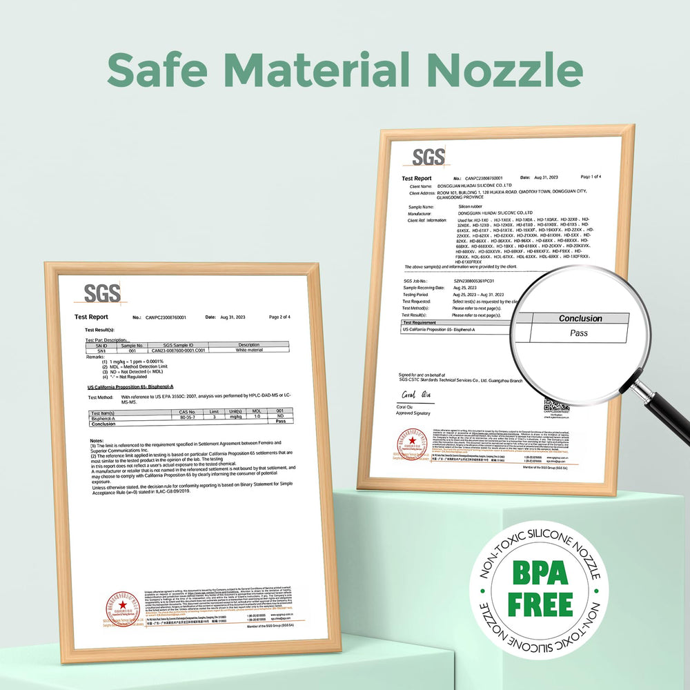 Momcozy nasal aspirator light and lullabies aid bedtime routine.