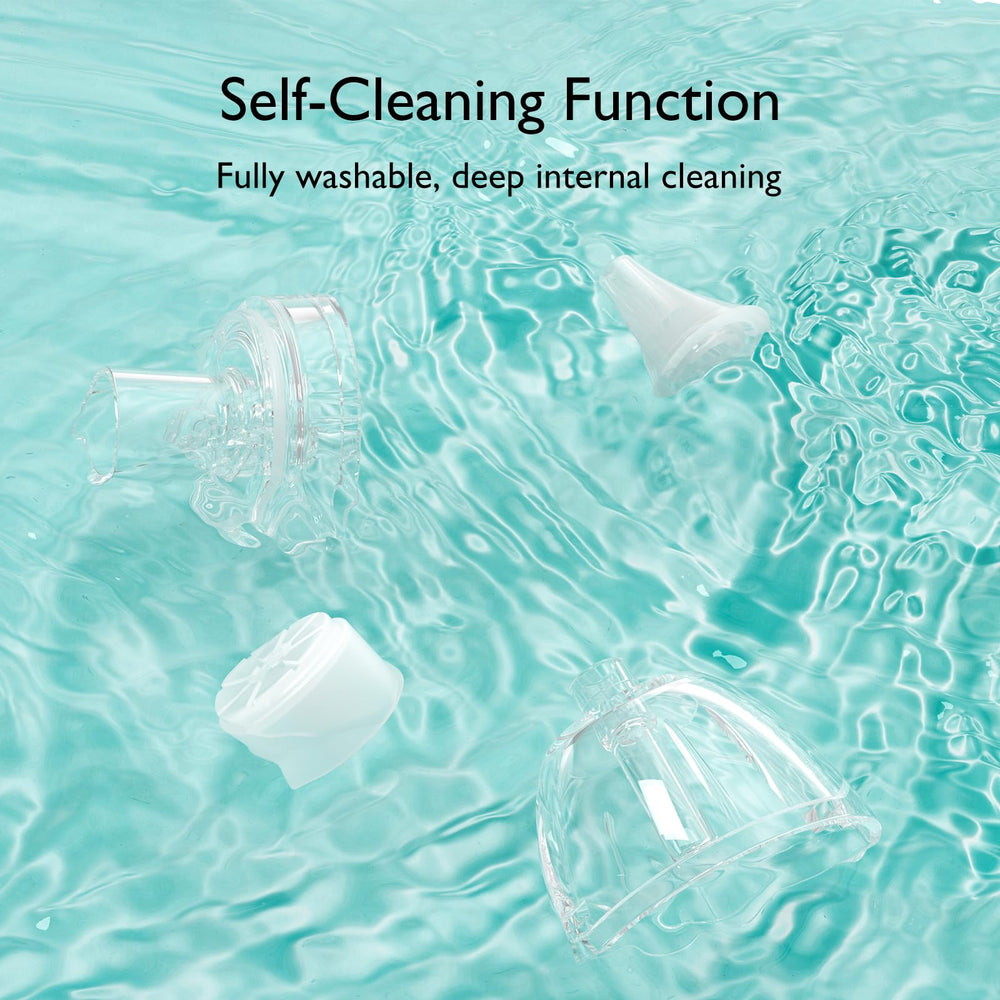 Momcozy nasal aspirator parts compatible with the electric unit.