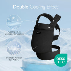 Momcozy neck contact cooling fabric offers refreshing comfort on hot days.