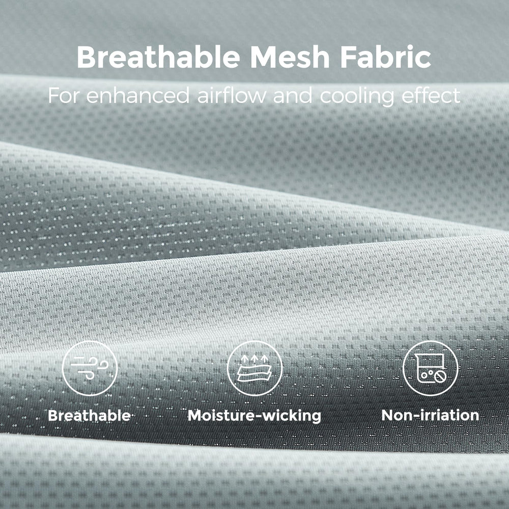 Momcozy newborn carrier silver grey neck pad close-up shows soft neck cushioning for newborn comfort.