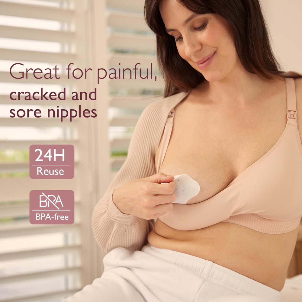 Momcozy nipple pad cutout design prevents irritation from bras