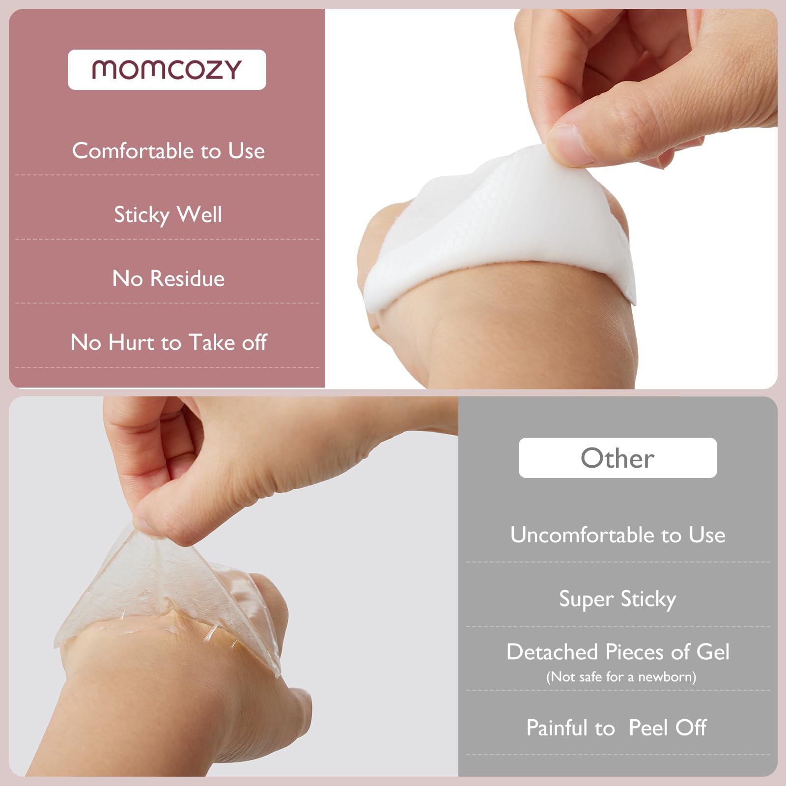 Momcozy nipple pad reusable up to 24 hours for ongoing relief