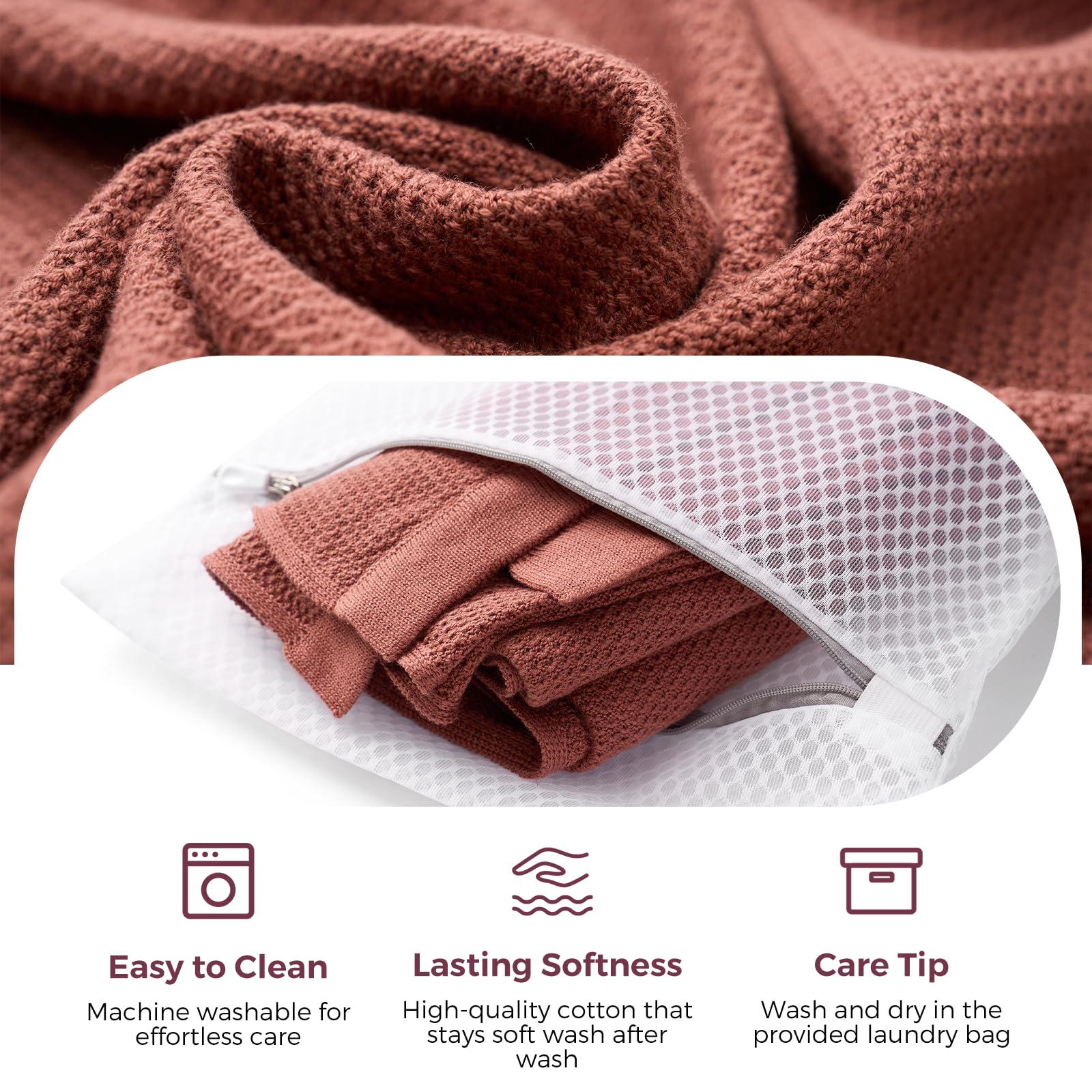 Momcozy nursing cover includes a laundry bag for easy care