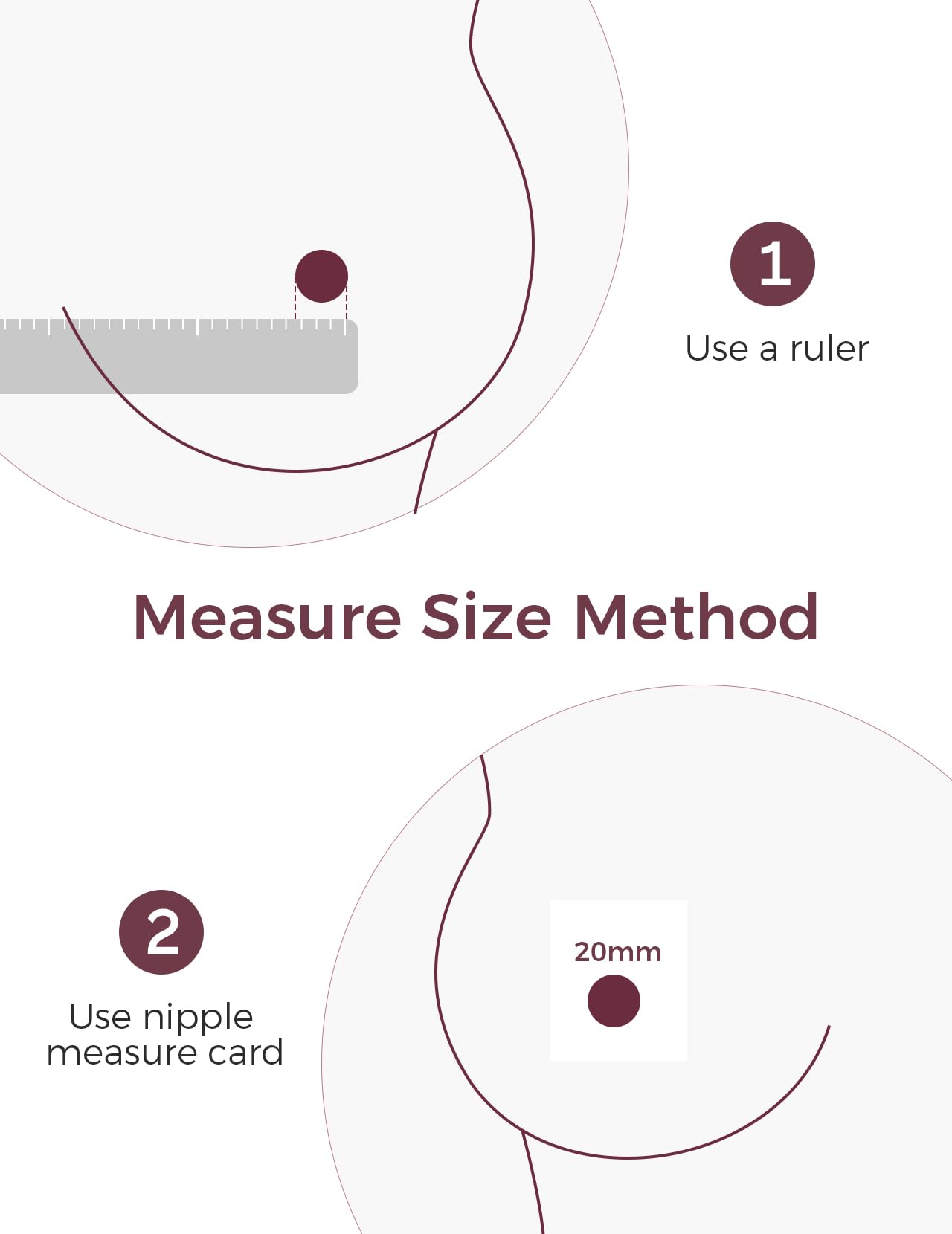 Momcozy original insert 21mm offers gentle seal for varied breast sizes.