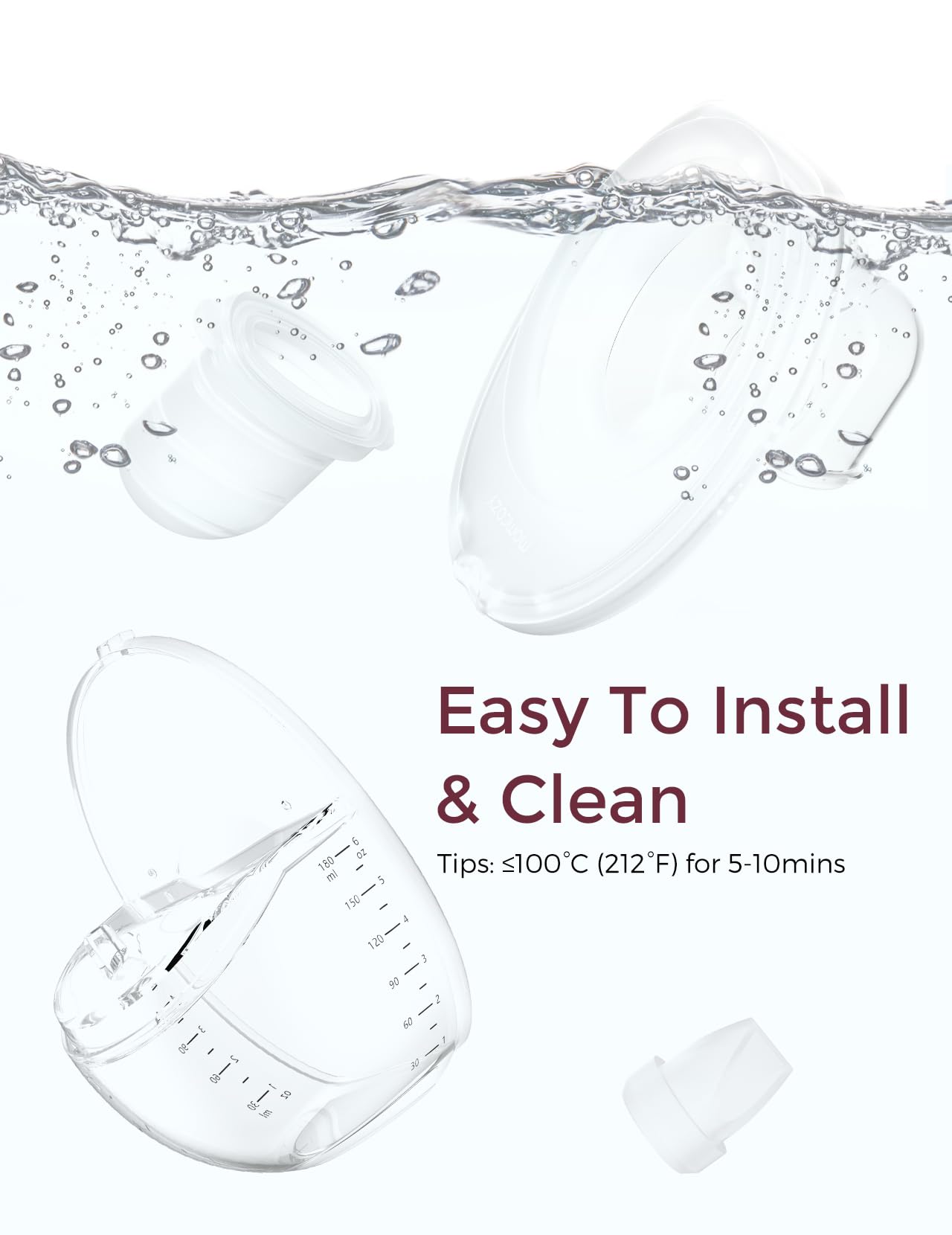 Momcozy original parts are eligible for FSA/HSA purchases when available.