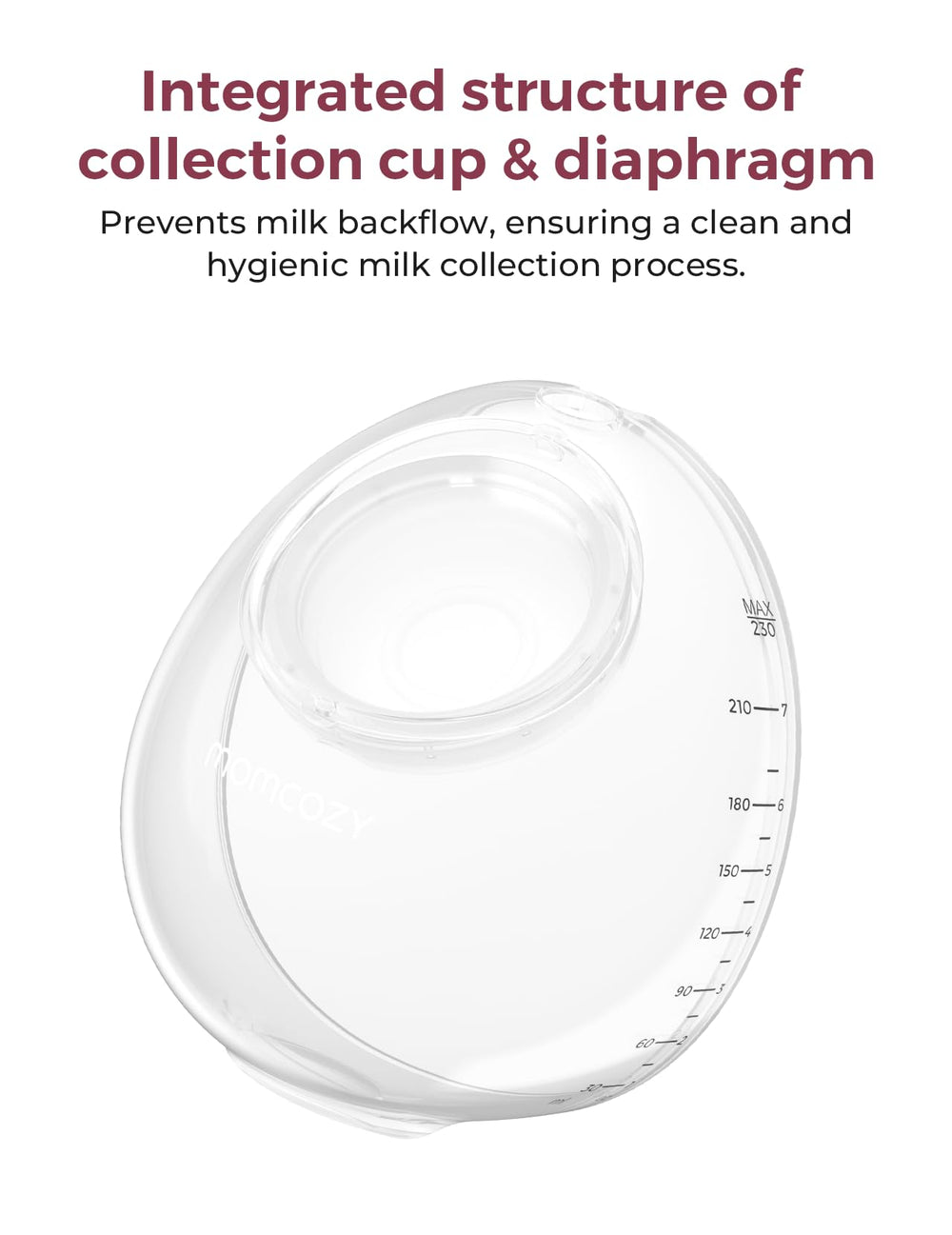 Momcozy 15mm flange insert, authentic wearable pump compatibility for reliable fit.