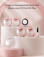 Momcozy tubing for V1 Pro/V2 Pro, easy wipe-clean maintenance on busy days.