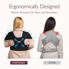 Momcozy plus-size option up to 57 inches suits larger waists.