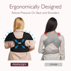 Momcozy plus-size waist coverage supports comfortable wear for more caregivers