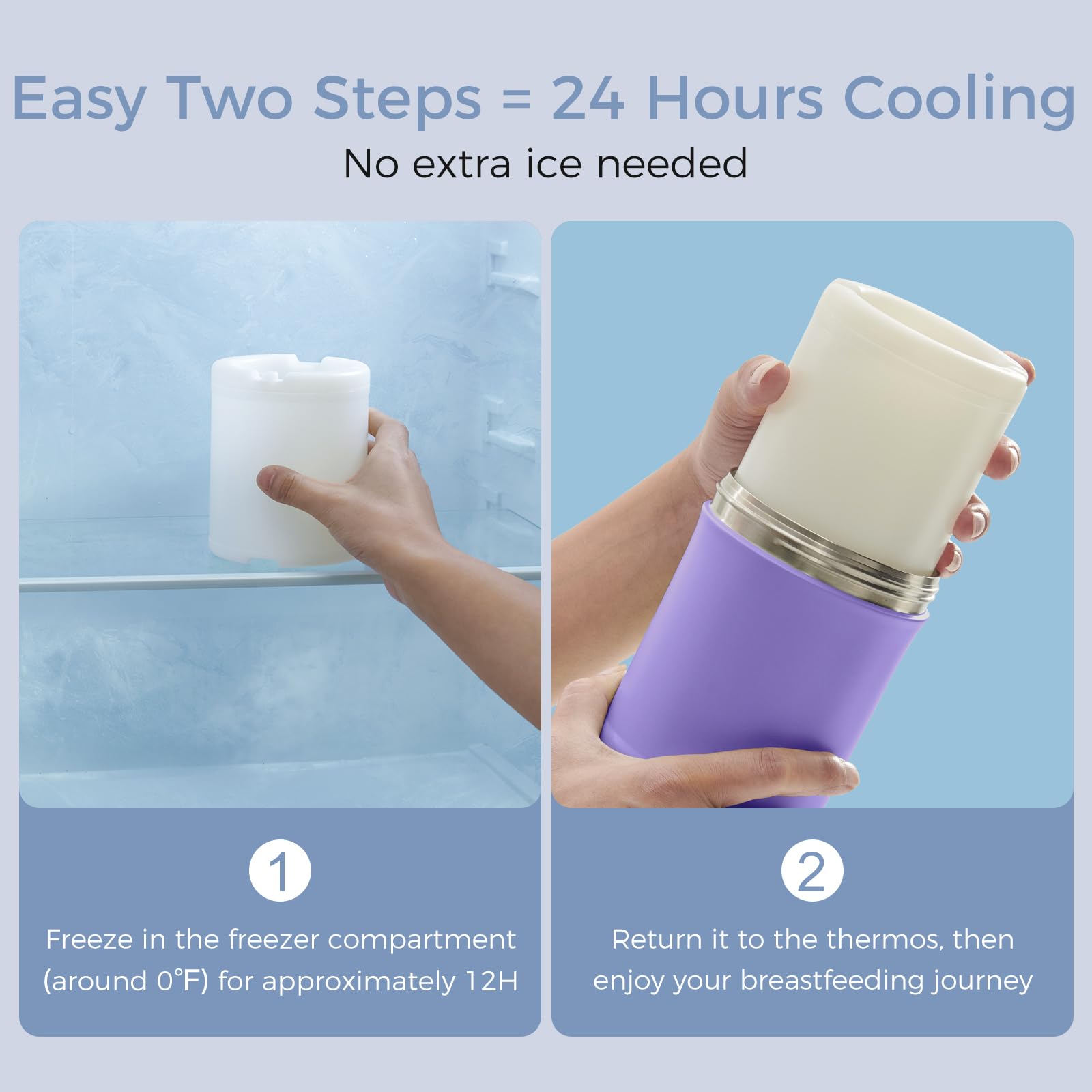 Momcozy portable cooler designed for travel and everyday use.