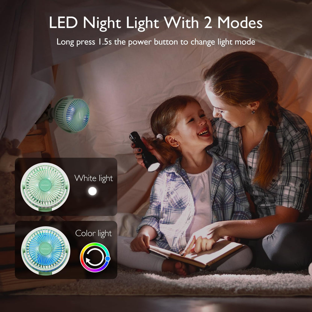 Momcozy detachable head and tripod enable easy charging and flexible positioning.