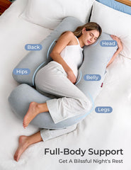 Momcozy premium long silk cotton fill highlighting durable plush