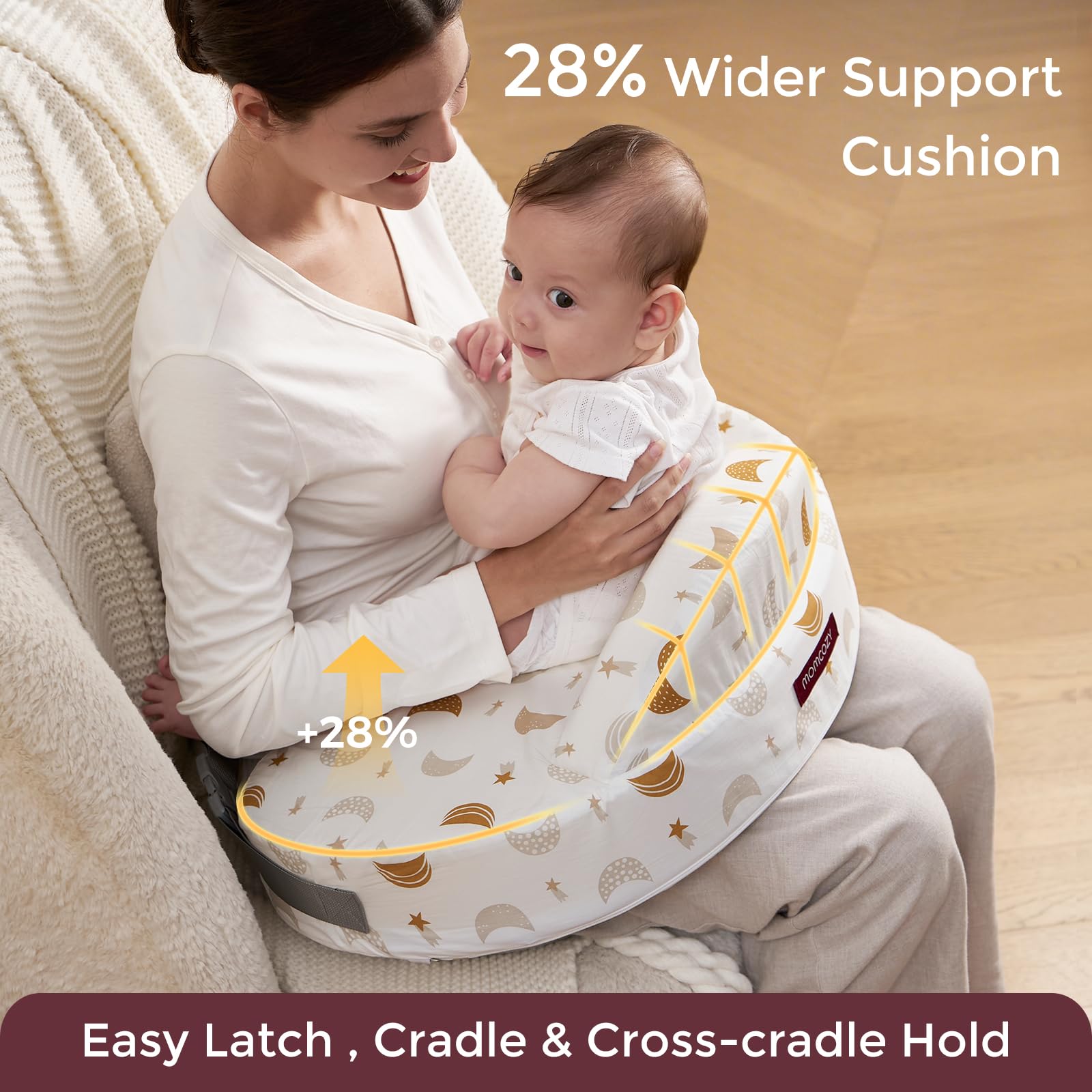 Momcozy removable-cover enables easy washing for quick freshness