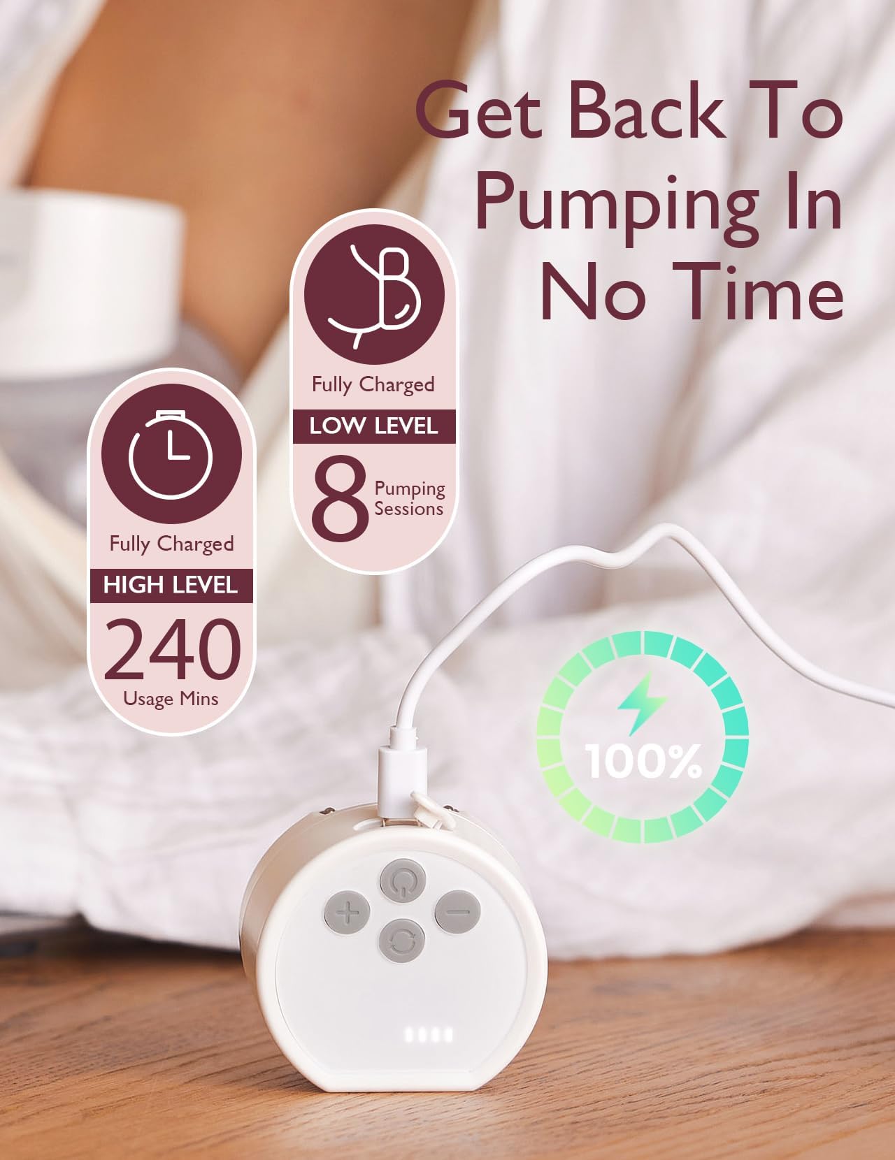 Momcozy S12 Pro BPA-free-silicone focus on safe materials in daily pumping.