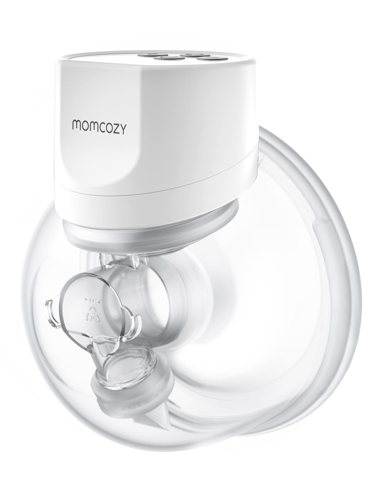 Momcozy S12 Pro front view for quick, hands-free pumping on the go.