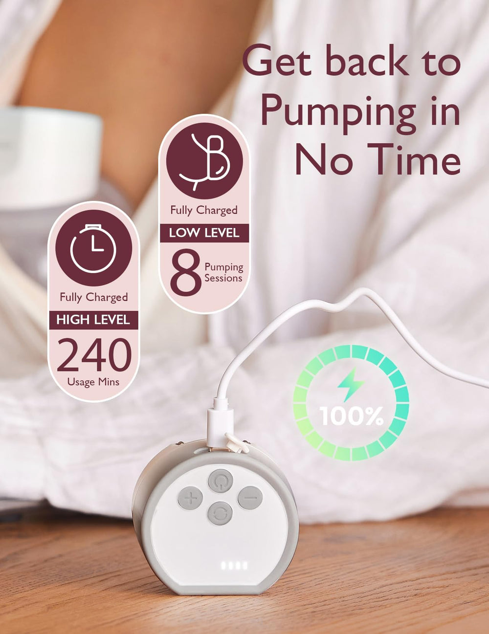 Momcozy S12 Pro BPA-free silicone materials for safe use